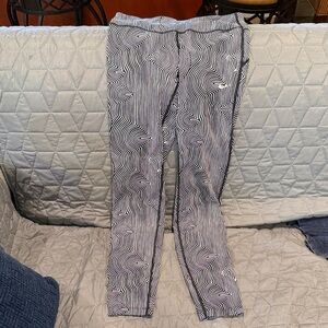 Stylish Black and White Nike Leggings